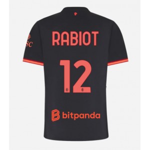 AC Milan Adrien Rabiot #12 Jalkapallovaatteet Naisten Kolmaspaita 2026-27 Lyhythihainen